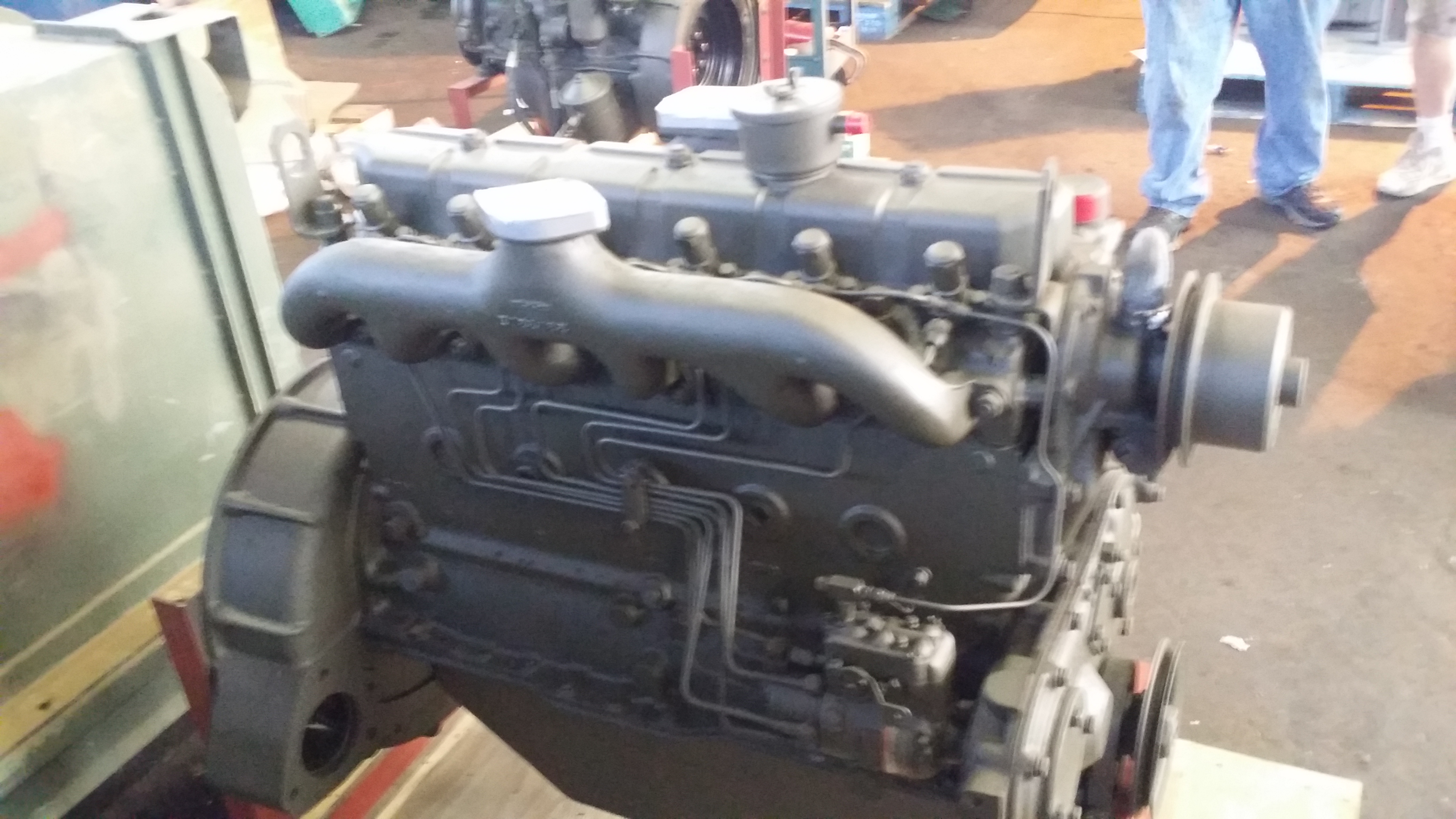 White Diesel Engine Thermostat Bypass Hose MEP005A Gen Hercules D298 