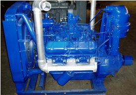 Inernational Harvester V8 549 gas engine