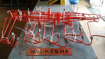 Waukesha L5792 fuel lines