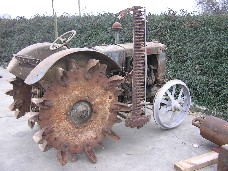 Waukesha engine in Case tractor