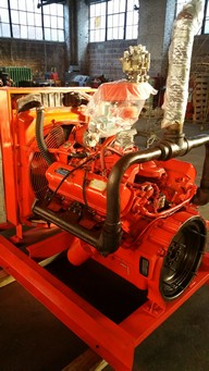 International UV 549 Engine Generator set