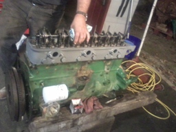 Waukesha Engine for Oliver 1550 Tractor 